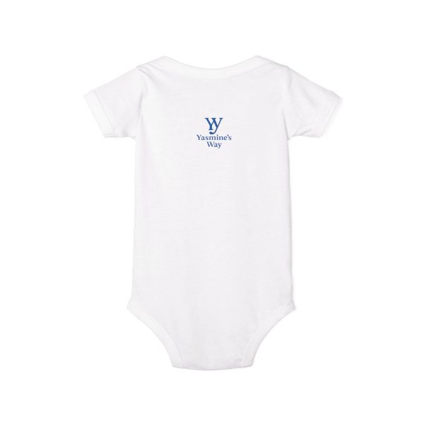 yasmine's way infant jersey one piece little hearts, big courage, baby gift, milestone outfit, infant apparel, cute baby clothes