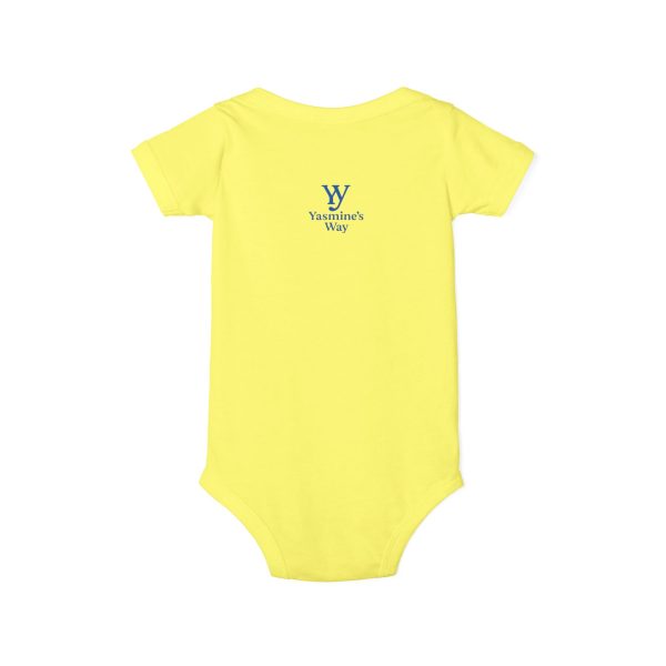yasmine's way infant jersey one piece little hearts, big courage, baby gift, milestone outfit, infant apparel, cute baby clothes