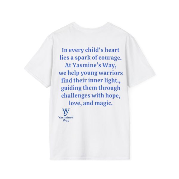 Yasmine's Way Inspirational Unisex Softstyle T-Shirt - Image 2